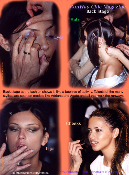 Backstage of Runway Fashion Shows 3