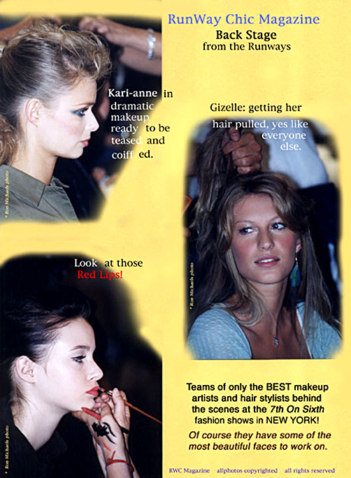 Backstage of Runway Fashion Shows 2