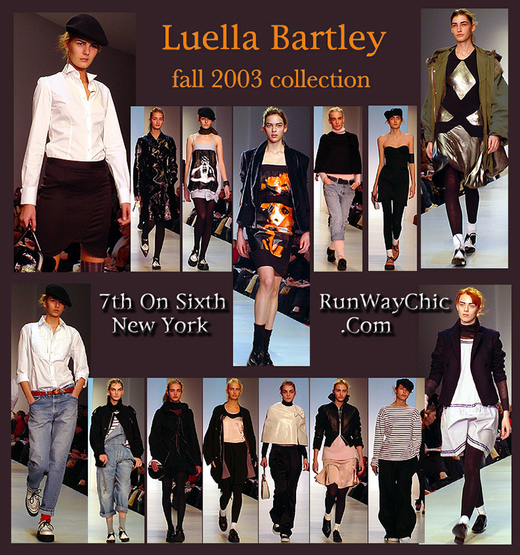 Luella Bartley Fall 2003