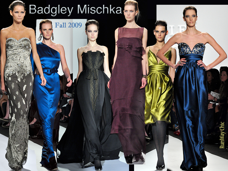 Badgley Mischka fall 2009