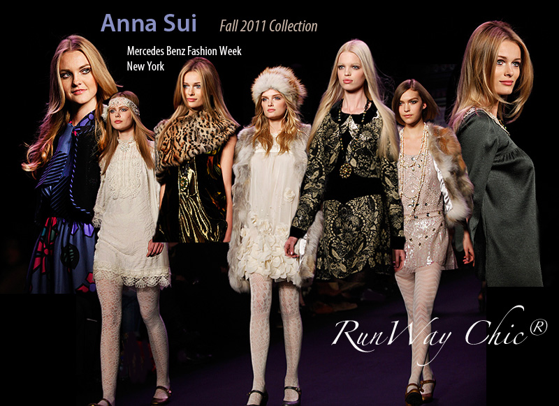 Anna Sui fall 2011