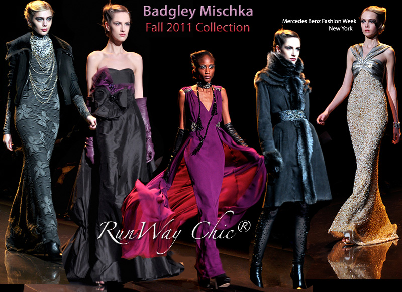 Badgley Mischka fall 2011