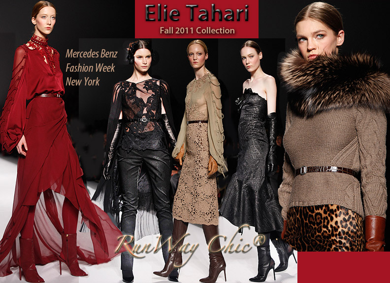 Elie Tahari Fall 2011