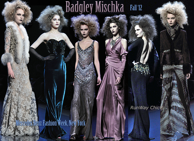 Badgley Mischka fall 2012