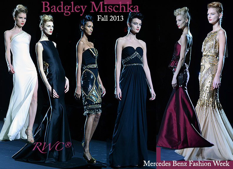 Badgley Mischka fall 2013