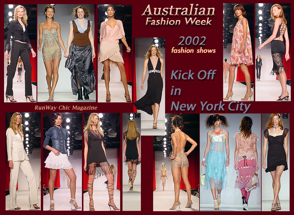 Australian Fashion in NYC spring 2002