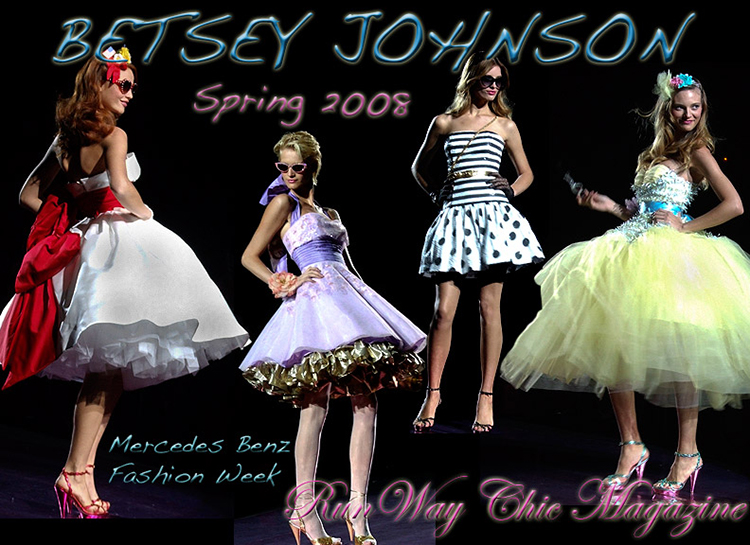 Betsey Johnson spring 2008
