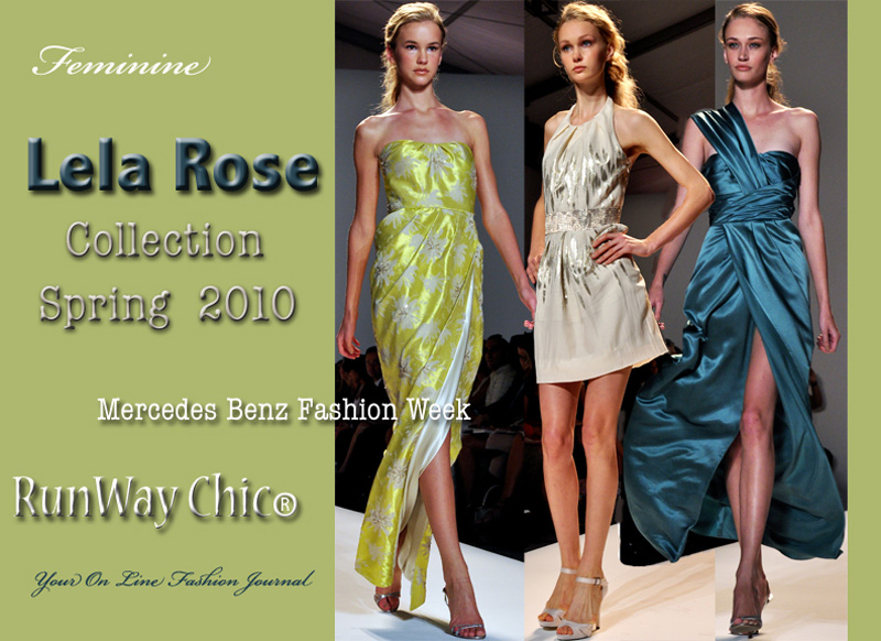 Lela Rose Spring 2010