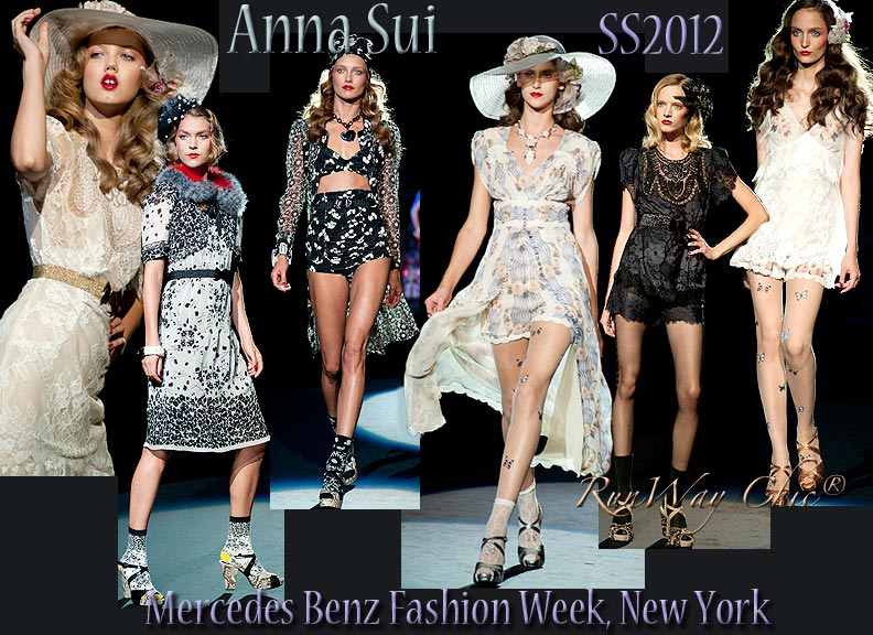 Anna Sui spring 2012